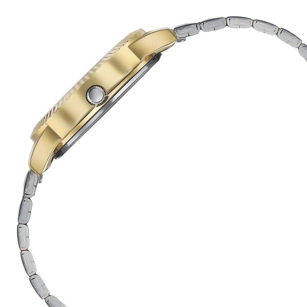 Sonata Glam Gold Quartz Analog Silver Dial Stainless Steel Strap Watch For Women - image number 3