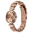 Poze By Sonata Quartz Analog Pink Dial Rose Gold Metal Strap Watch For Women - image number 4