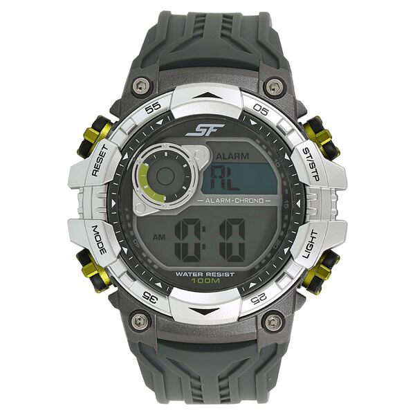SF Digital Dial Plastic Strap Watch for Men - image number 0