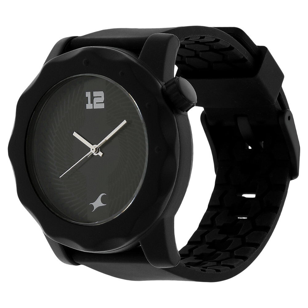 Fastrack black color watch sale