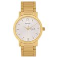 Sonata Quartz Analog with Day and Date White Dial Stainless Steel Strap Watch for Men - image number 1