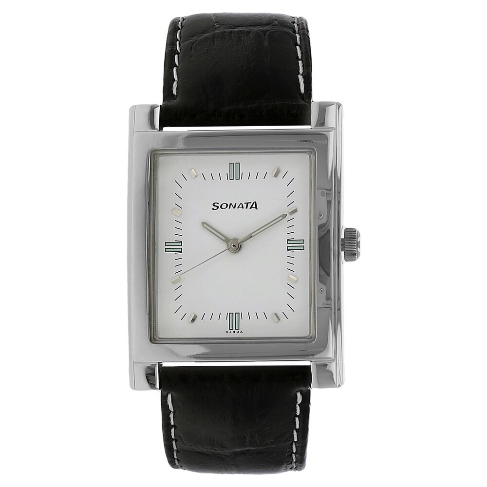 Sonata cheap watch square