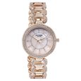 Sonata Poze Quartz Analog Pink Dial Rose Gold Color Metal Strap Watch For Women - image number 2