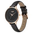 Poze by Sonata Quartz Analog Black Dial PU Leather Strap Watch for Women - image number 2