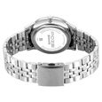 Poze By Sonata Quartz Analog Blue Dial Silver Metal Strap Watch For Men - image number 6