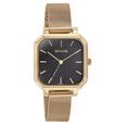 Sonata Modern Edit Quartz Analog Black Dial Rose Gold Stainless Steel Strap Watch For Women - image number 1