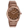 Sonata Poze Quartz Analog Brown Dial Brown Metal Strap Watch For Men - image number 2
