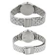 Sonata Quartz Analog Silver Dial Metal Strap Watch for Couple - image number 3