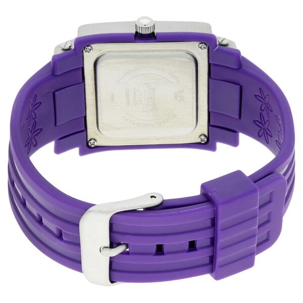 SF Quartz Analog Purple Dial Plastic Strap Watch for Women - image number 3