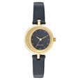Sonata Quartz Analog Black Dial Leather Strap Watch for Women - image number 0
