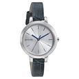 Sonata Quartz Analog Black Dial Leather Strap Watch for Women