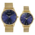 Sonata Modern Bandhan Quartz Analog Silver Dial Stainless Steel Strap Watch for Couple