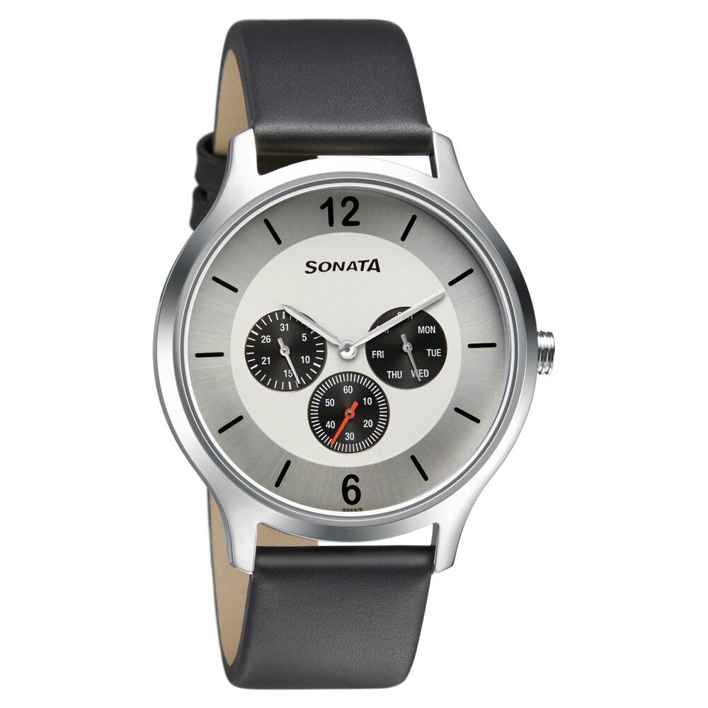 Silver dial watch strap discount