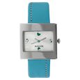 Sonata Quartz Analog Silver Dial Leather Strap Watch for Women - image number 0