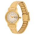 Sonata Quartz Analog with Day and Date Silver Dial Stainless Steel Strap Watch for Women - image number 1