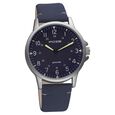 Poze by Sonata Quartz Analog Blue Dial PU Leather Strap Watch for Men - image number 1