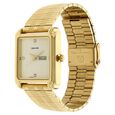 Sonata Quartz Analog with Day and Date Champagne Dial Stainless Steel Strap Watch for Men - image number 1