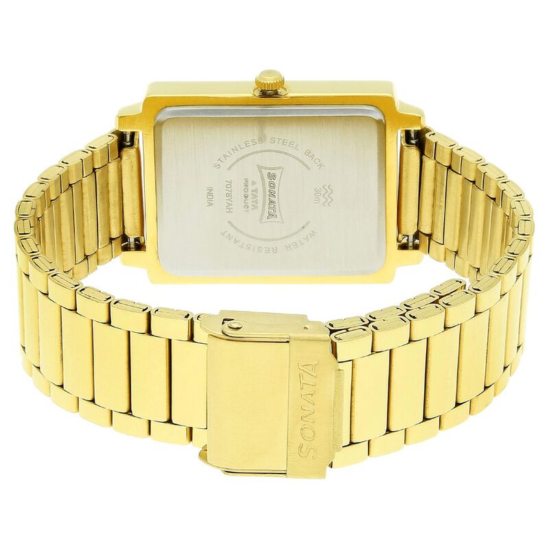 Buy Online Sonata Quartz Analog with Day and Date White Dial