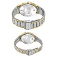 Sonata Modern Bandhan Quartz Analog Silver Dial Stainless Steel Strap Watch for Couple - image number 4