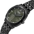 Poze By Sonata Quartz Analog Green Dial Black Metal Strap Watch For Men - image number 4
