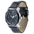 Sonata Quartz Analog White Dial Leather Strap Watch for Men