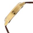Sonata Quartz Analog with Day and Date Black Dial Leather Strap Watch for Men - image number 2