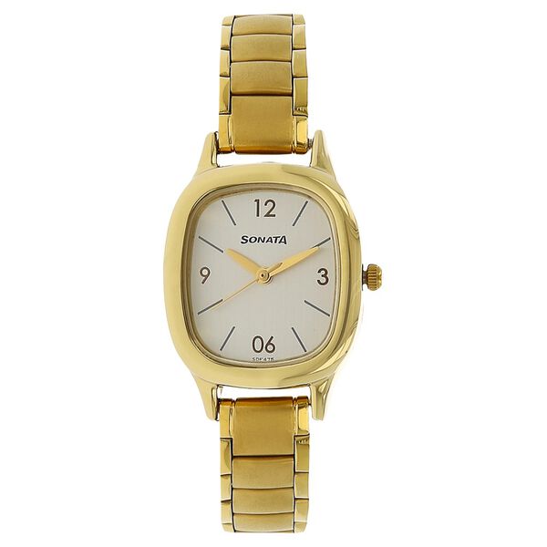 Sonata Professional Silver Dial Women Watch With Stainless Steel Strap - image number 0