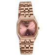 Poze By Sonata Quartz Analog Pink Dial Rose Gold Metal Strap Watch For Women - image number 2