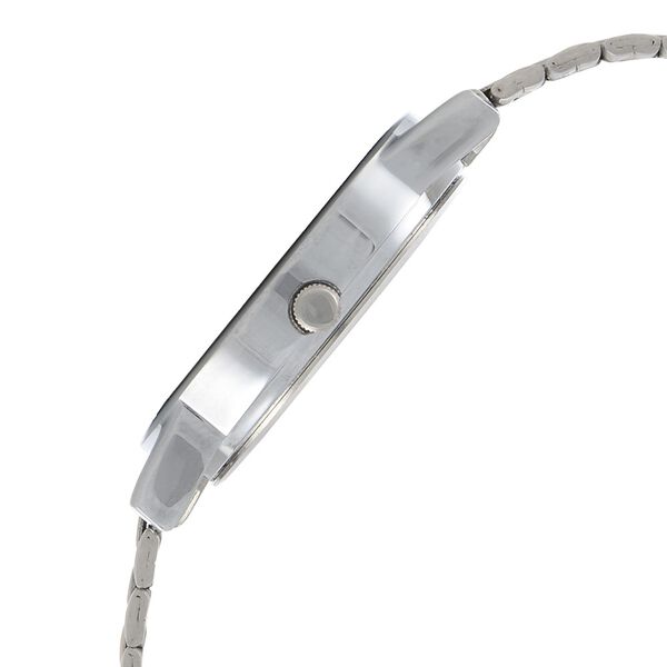 Sonata Quartz Analog White Dial Stainless Steel Strap Watch for Men - image number 2