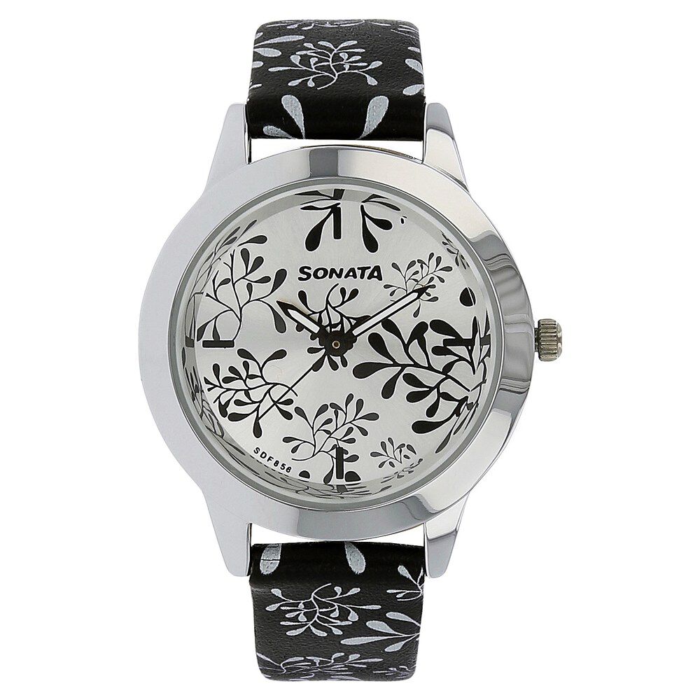 Sonata floral valentine watches cheap
