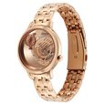 Sonata Unveil Quartz Analog Rose Gold Dial Metal Strap Watch for Women - image number 1
