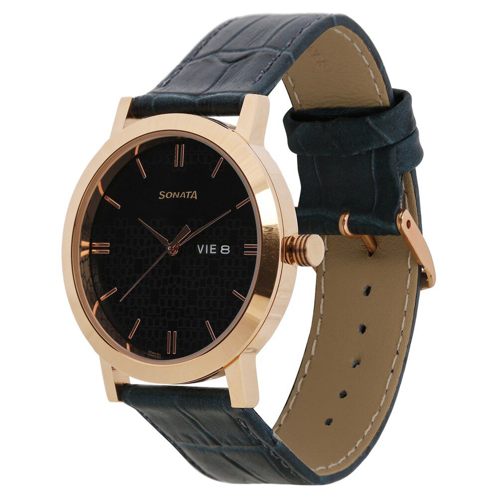Sonata stylish men's watches discount