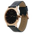 Sonata Quartz Analog with Day and Date Green Dial Leather Strap Watch for Men - image number 2