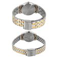 Sonata Quartz Analog Champagne Dial Metal Strap Watch for Couple - image number 3