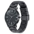 Sonata Aspire Quartz Analog Black Dial Black Stainless Steel Strap Watch For Men - image number 2