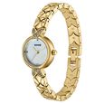 Women's Vintage style White Mother Of Pearl dial Bracelet Watch - image number 2