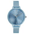Sonata Poze Quartz Analog Blue Dial Mesh Strap Watch for Women - image number 1