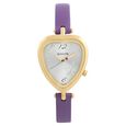 Sonata Quartz Analog Pink Dial Leather Strap Watch for Women