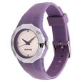 SF Quartz Analog Silver Dial Plastic Strap Watch for Women - image number 1