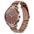 Sonata Poze Quartz Analog Brown Dial Stainless Steel Strap Watch For Men - image number 4