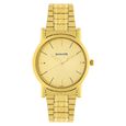 Sonata Quartz Champagne Dial Golden Stainless Steel Strap Watch For Men - image number 0