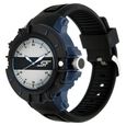 SF Quartz Analog Black Dial Plastic Strap Watch for Men - image number 1