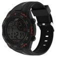 SF Quartz Analog Black Dial Plastic Strap Watch for Men - image number 1