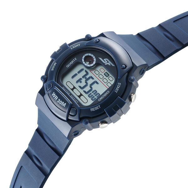 Sonata Digital Dial Grey Plastic Strap Watch for Men - image number 2