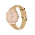 Poze by Sonata Quartz Analog Pink Dial PU Leather Strap Watch for Women - image number 1