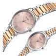Sonata Pair Quartz Analog Pink Dial Stainless Steel Strap Watch for Couple - image number 2