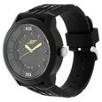 SF Quartz Analog Black Dial Plastic Strap Watch for Men - image number 1