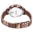 Sonata Verve Quartz Multifunction Brown Dial Brown Metal Strap Watch For Women - image number 5