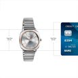 Sonata Poze Quartz Analog Silver Dial Silver Colour Stainless Steel Strap Watch For Women - image number 3