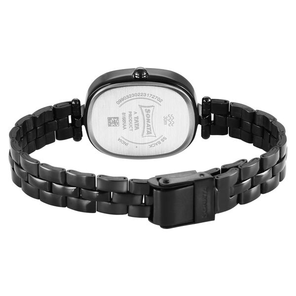Sonata Utsav Black Dial Watch for Women - image number 3